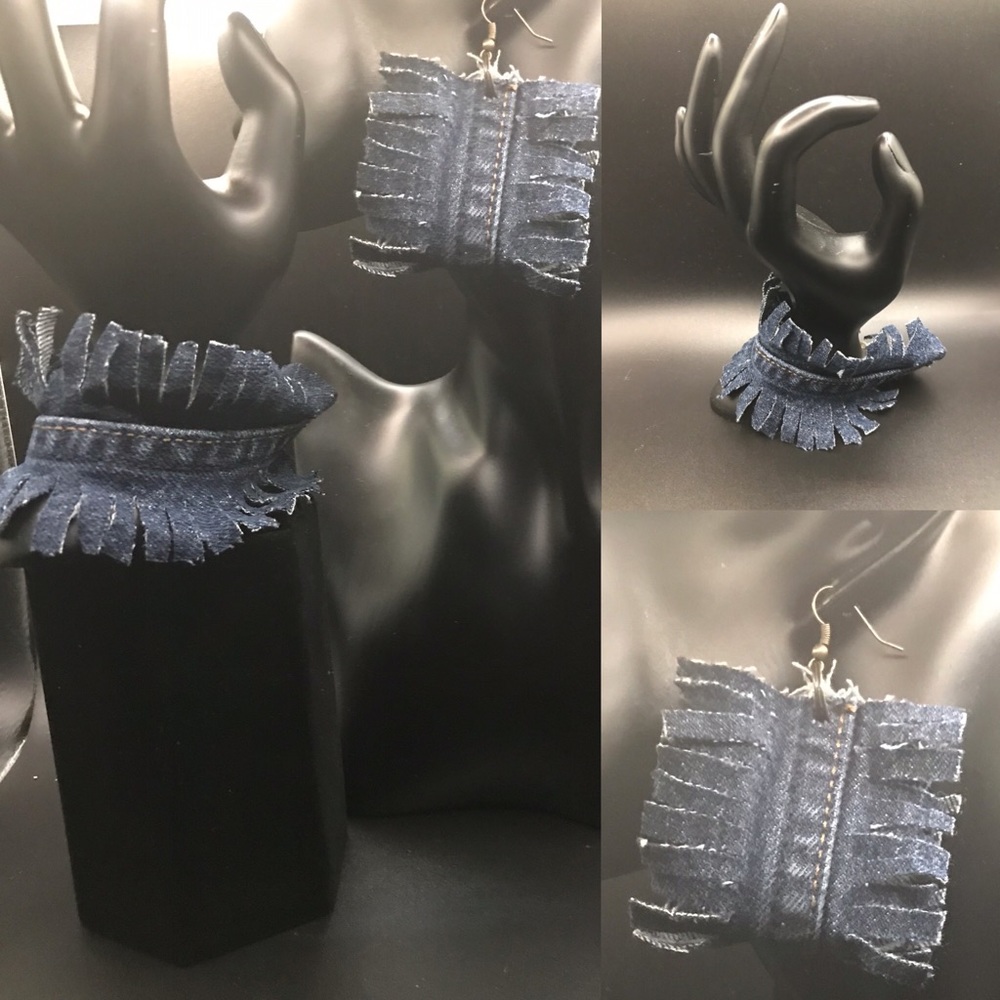 Fringe Denim Set
